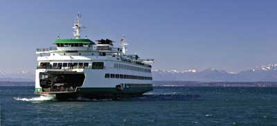 San Juan Island Ferry Friday Harbor Washington