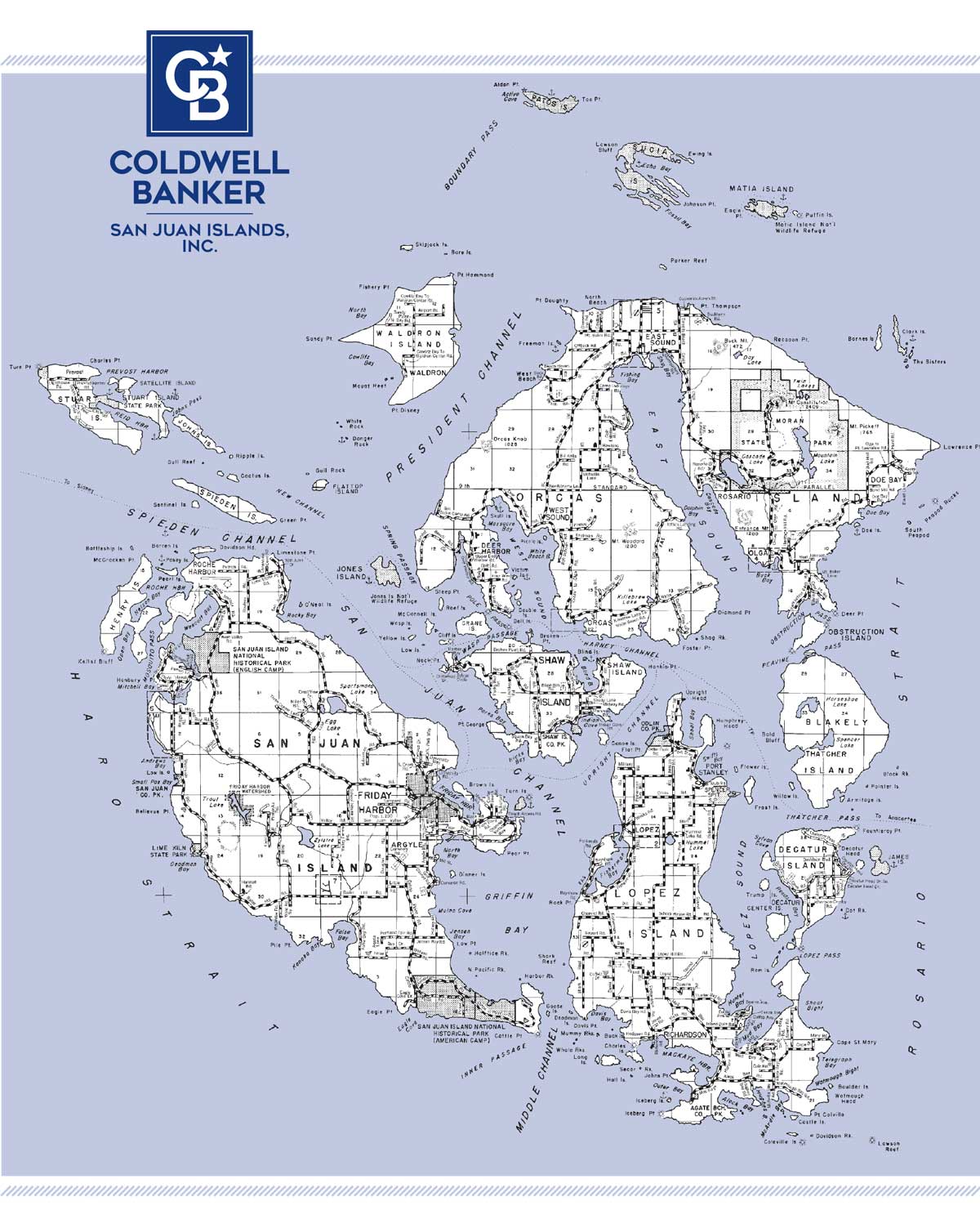 islands map