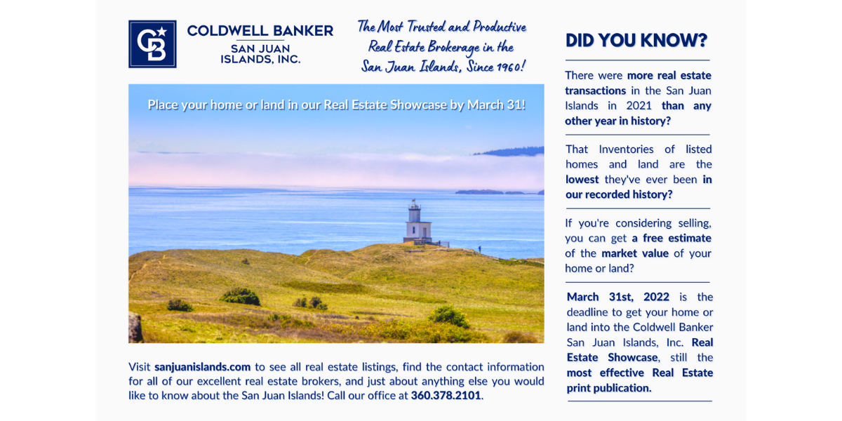 Did You Know? – Coldwell Banker San Juan Islands, Inc.