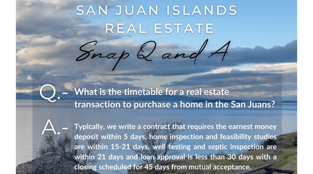 Simonson and Zambrovitz – San Juan Islands Real Estate Question and Answer –  Coldwell Banker San Juan Islands, Inc.