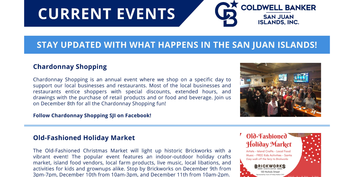 Current Events December 2022 Coldwell Banker San Juan Islands, Inc.